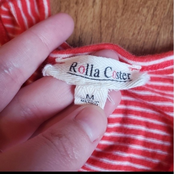 Rolla Coaster Red Striped Romper - Picture 10 of 10